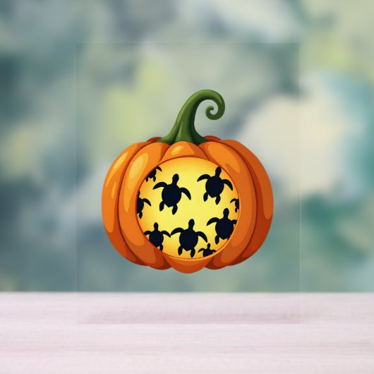 Chemise Halloween Citrouille Tortue Mer Costume Ha (Neutre)