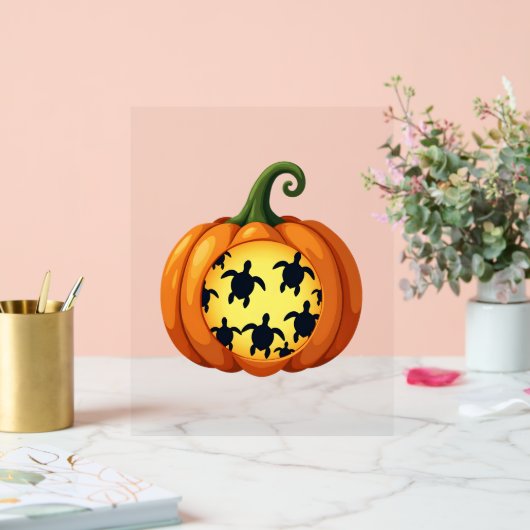 Chemise Halloween Citrouille Tortue Mer Costume Ha (Mariage)