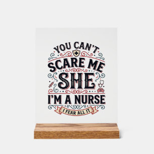 Chemise Halloween drôle d'infirmière me faire peur