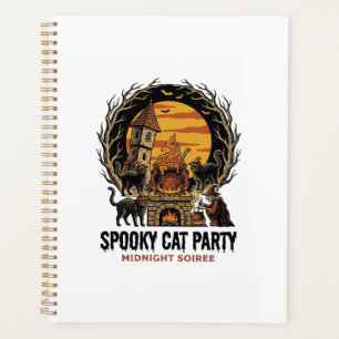 Chemise Halloween Gravure Vintage Fête de Chat Eff