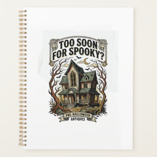 Chemise Halloween précoce Design de maison hantée 