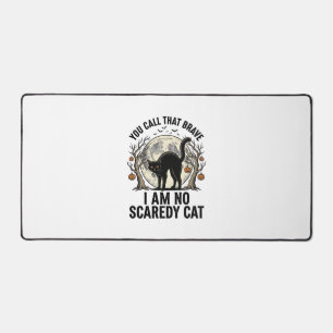 Chemise Halloween Scaredy Cat Gravure Vintage Desi