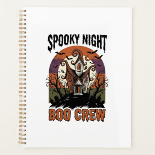 Chemise Halloween Vintage Boo Night Maison Hantée