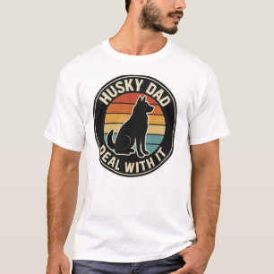 Chemise Husky Papa Faites En Sorte - T-shirt drôle