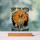 Chemise Labrador Halloween avec avertissement de c (Neutre)