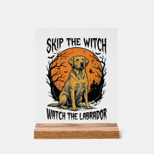 Chemise Labrador Halloween avec avertissement de c