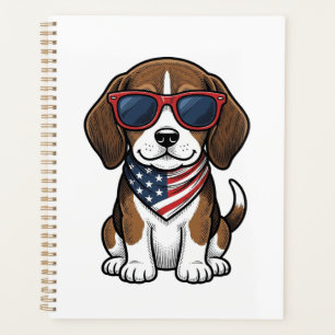 Chemise lunettes de soleil pour chiots Beagle patr