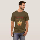 Chemise météo Sweat avec Glittery Maple Leaf (Devant entier)