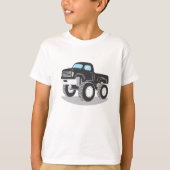 Chemise Monster, T-Shirt Monster Camion Enfants, B (Devant)
