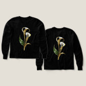 Chemise noire (Motif recto et verso)
