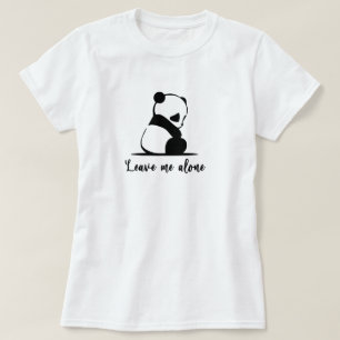 Chemise Panda T-shirt Cute Giant Panda Sad Panda S