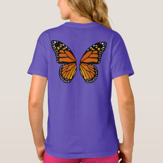 Chemise papillon Unisex Cute Girls Papillon Haut