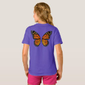 Chemise papillon Unisex Cute Girls Papillon Haut (Dos entier)