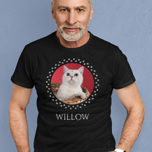 Chemise photo pour chat - T-shirt cadeau personnal