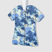 Chemise pittoresque d'île hawaïenne de baie de (devant)