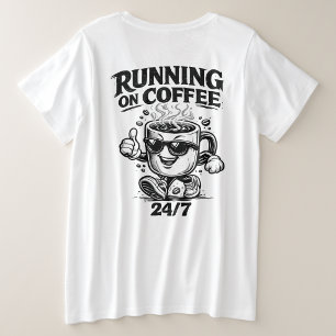 Chemise pour fan de café fonctionnant au café 24h/