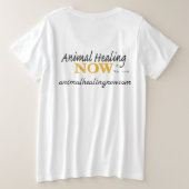 Chemise pour femmes Animal Healing Now Grande Tail (Design dos)