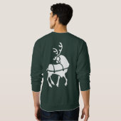 Chemise Reindeer Festive T-shirts et cadeaux de No (Dos entier)