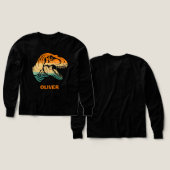 Chemise Rétro Dinosaure T-Rex (Motif recto et verso)