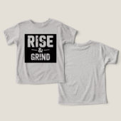 Chemise Rise and Grind (Design Recto & Verso)