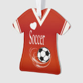Chemise rouge du football (devant)