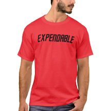 Chemise rouge T-shirt science-fiction non durable