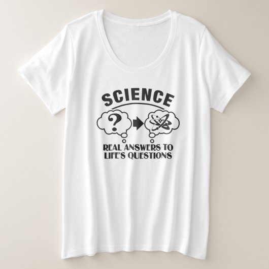 Chemise Science Answer - choisir style & couleur (Design devant)