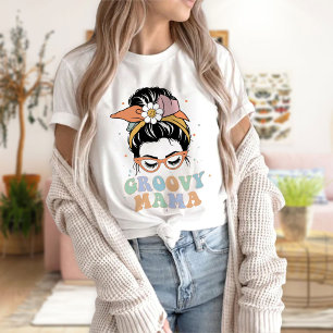 Chemise super Mama, T-shirt Retro Mama