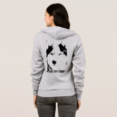 Chemise Sweat - shirt à capuche Husky Hoodée Chemi (Dos entier)