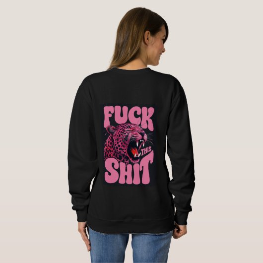 Chemise sweatshirt graphique pour femmes, tee-shir (Dos entier)