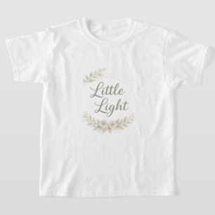 Chemise T-Shirt à motif floral et citations d'art 