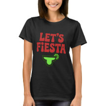 Chemise T-shirt à typographie minimale « Let's Fie