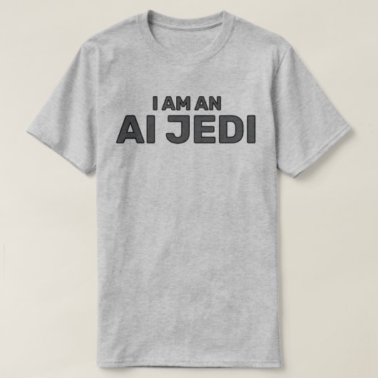 Chemise T-shirt AI Jedi™ (Design devant)