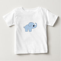 Chemise T-shirt Bébé Eléphant mignon