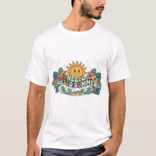 CHEMISE T-SHIRT BONJOUR ÉTÉ POUR ÉTÉ OC (UNISEX)