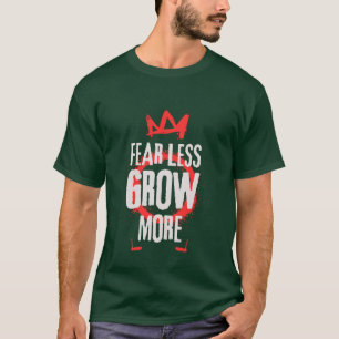 Chemise T-Shirt Citation Motivante Fearless Grom