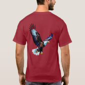 Chemise T-Shirt Conçu Pour Aigle Volant (Dos)