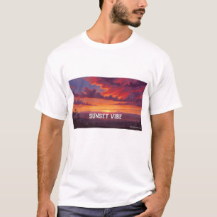 CHEMISE T-SHIRT COUCHER DE SOLEIL