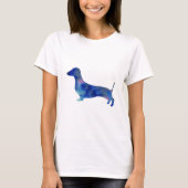 Chemise T-Shirt de base pour femmes Dachshund Chie (Devant)