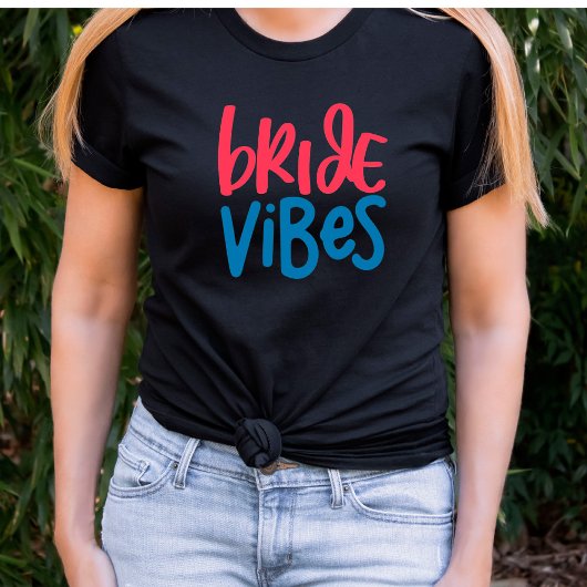 Chemise T-shirt de fête de bachelorette Vibrations