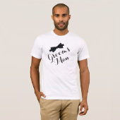 Chemise T-shirt de garçon d'honneur de mariage (Devant entier)