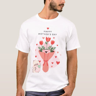 Chemise t-shirt de jour de la fête des mères et de
