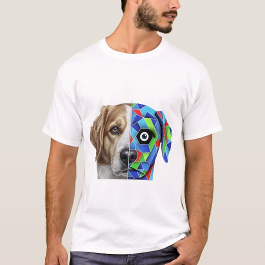 chemise t-shirt de style robotique (Devant)