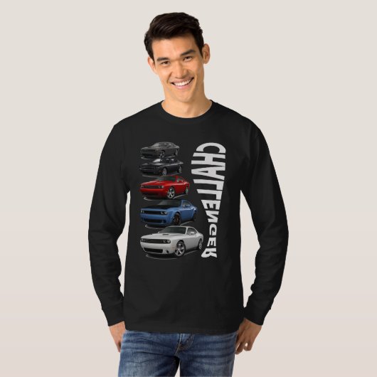 Chemise T-Shirt Dodge Challenger SRT (Devant entier)