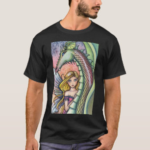 Chemise T-Shirt Fée et Dragon