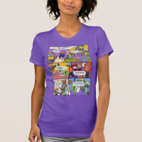 Chemise T-Shirt Femme BD IA Vérification Santé