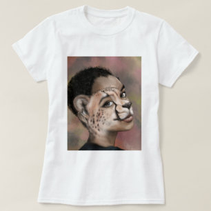 Chemise T-Shirt Femme Guépard