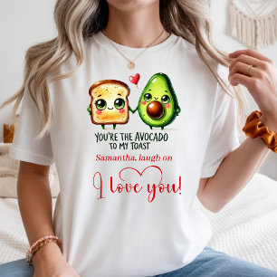 Chemise T-shirt femme personnalisée Saint-Valentin