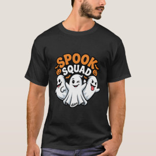 Chemise T-shirt Halloween de fantômes mignons Spoo