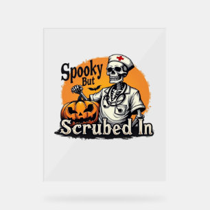 Chemise T-Shirt Halloween Nurse Design surdimensio